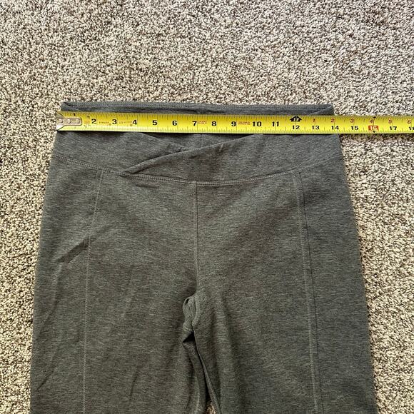 Free People Movement gray tie-ankle leggings size M - Picture 10 of 11